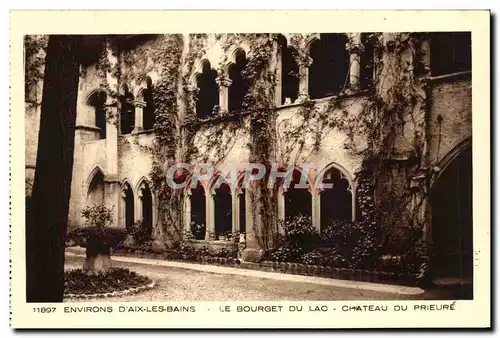 Ansichtskarte AK Environs D Aix Les Bains Le Bourget Du lac Chateau Du Prieure