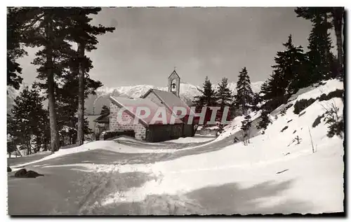 Cartes postales moderne Peira Cava La Chapelle Et les Alpes