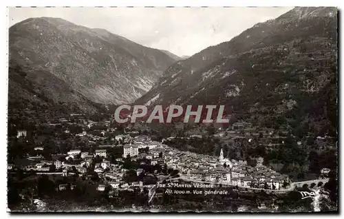 Cartes postales moderne Saint Martin Vesubie Vue generale