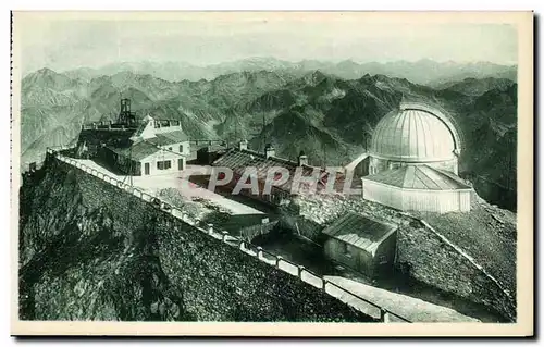 Ansichtskarte AK Les Beaux Paysages de France Les Pyrenees Pic du Midi L Observatoire