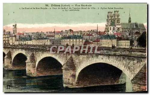 Cartes postales Orleans Vue Generale