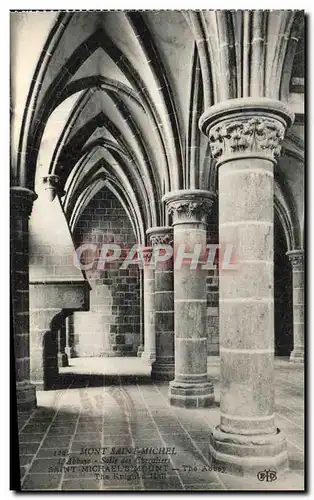 Cartes postales Mont Saint Michel L Abbaye Salie des Chateau