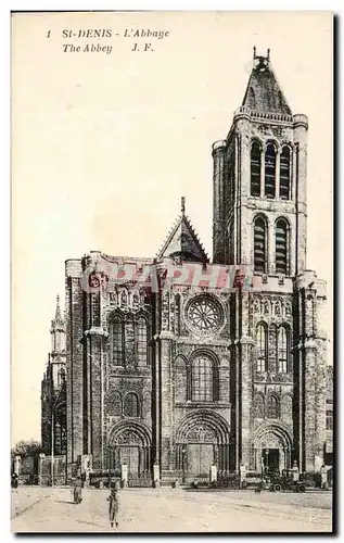Cartes postales St Denis L Abbaye