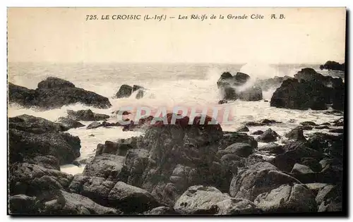 Cartes postales Le Croisic Les Recifs de La Grande Cote