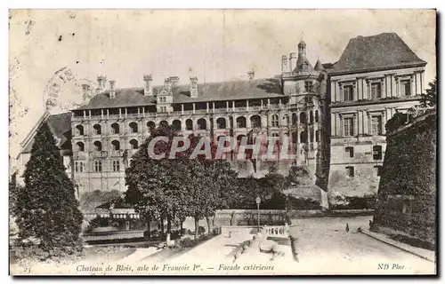 Ansichtskarte AK Chateau De Blois aile de Francois 1erFacade Exterieure