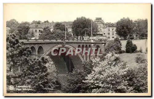 Cartes postales Luxembourg Pont Adolphe