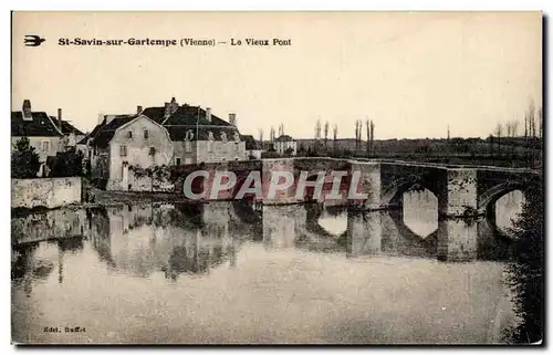 Cartes postales St Savin Sur Gartempe Le Vieux Pont