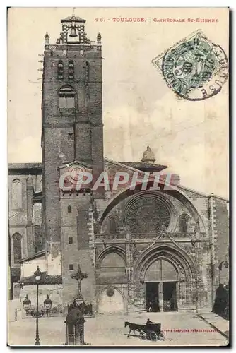 Cartes postales Toulouse Cathedrale St Etienne