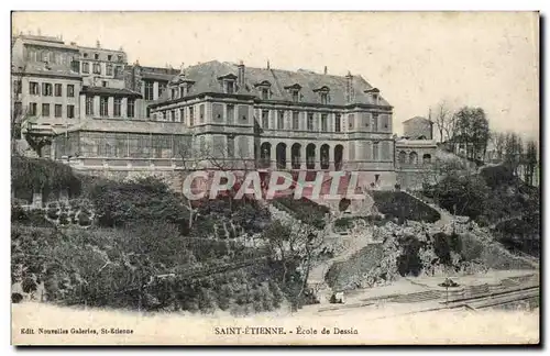 Ansichtskarte AK Saint Etienne Ecole De Dessin