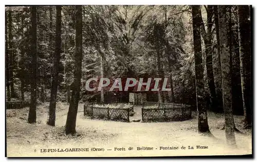 Cartes postales Le Pin Garenne Foret de Belleme Fontaine De La Herse