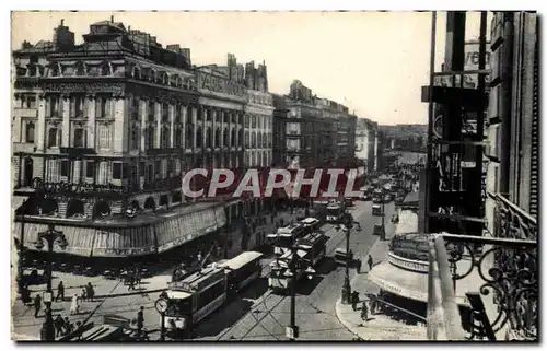 Cartes postales Marseille La Canebiere Tramway