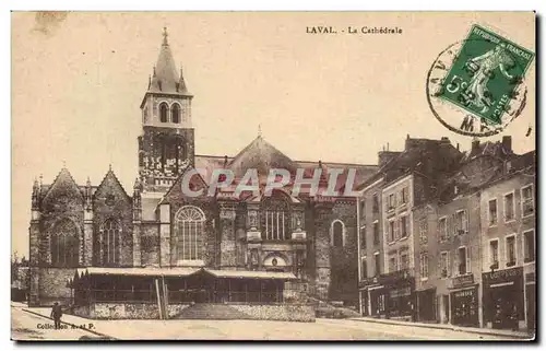 Cartes postales Laval la Cathedrale