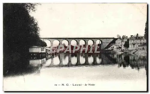Cartes postales Laval Le Viaduc