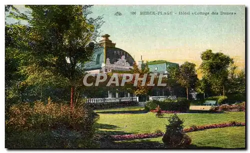 Cartes postales Berck Plage Hotel Cottage Des Dunes