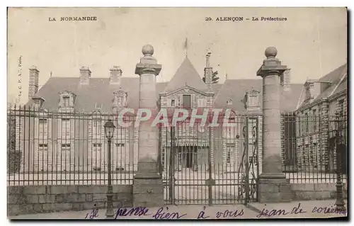 Cartes postales Alencon La Prefecture