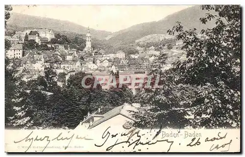 Cartes postales Baden Baden