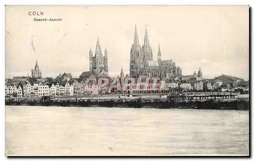 Cartes postales Coln Gesamt Anslcht