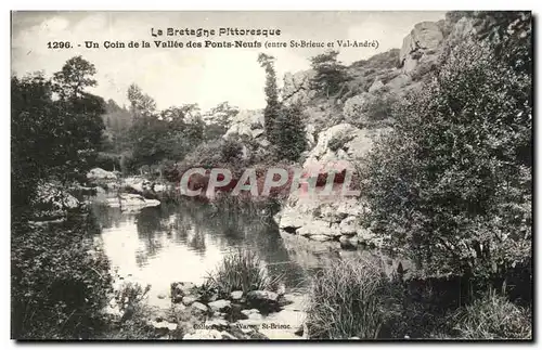 Cartes postales Un Coin de La Vallee Des Ponts Neufs entre St Brieuc et Val Andre