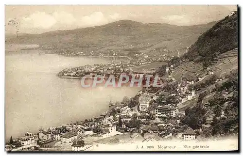 Cartes postales Montreux Vue Generale