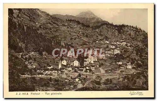 Cartes postales Finhaut Vue Generale