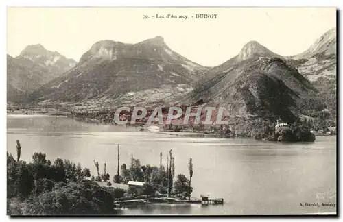 Cartes postales Lac d Annecy Duingt