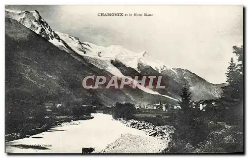 Cartes postales Chamonix et Le Mont Blanc