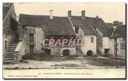 Cartes postales Samois Sur Seine Vieilles Maisons du Coin Musard