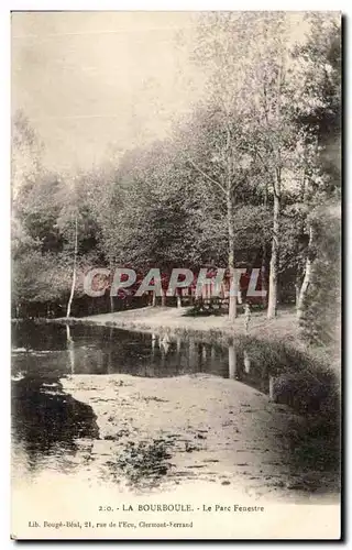 Cartes postales La Bourboule Le Parc Fenestre