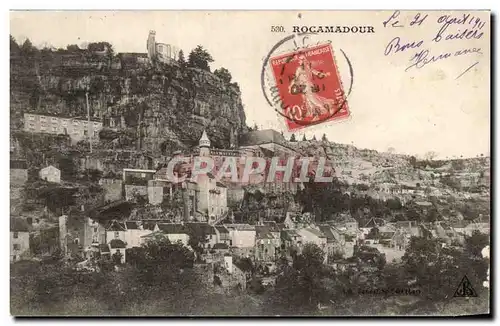 Cartes postales Roc Amadour