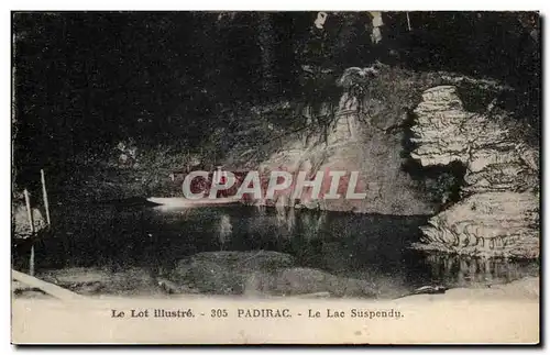 Cartes postales Padirac Le Lac Suspendu