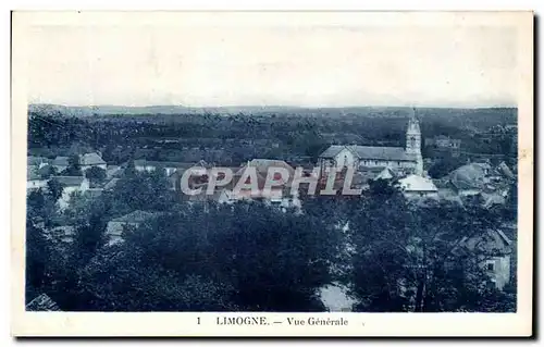 Cartes postales Limogne Vue Generale