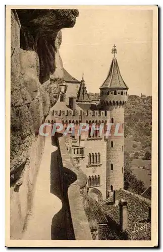 Ansichtskarte AK Rocamadour Chemin de La Maison a Marie