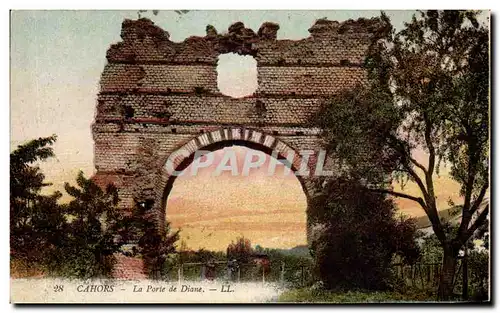 Cartes postales Cahors La Porte de Diane