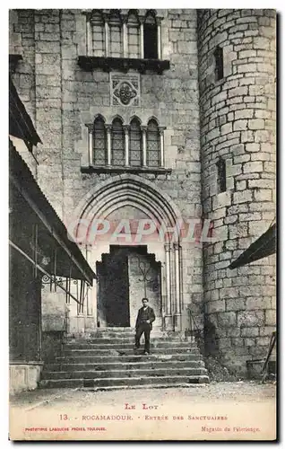 Cartes postales Rocamadour Entree Des Sanctuaires