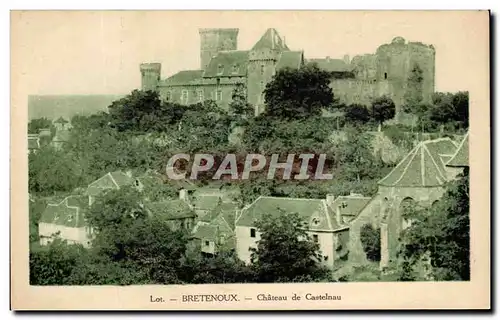 Cartes postales Bretenoux Chateau De Castelnau