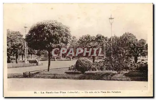 Cartes postales La Baule Les Pains Un Coin de La Place des Palmiers