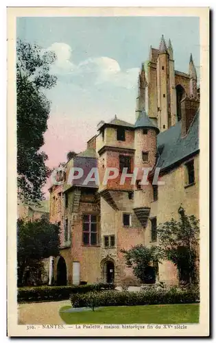 Cartes postales Nantes La Psalette Maison Historique