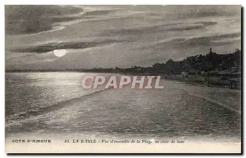 Cartes postales La Baule Vue D ensemble de La Plage