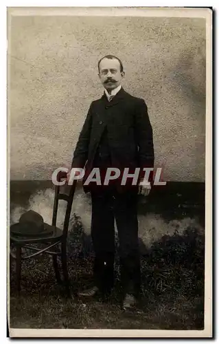 CARTE PHOTO Homme Gray Haute Saone H Gros 1905