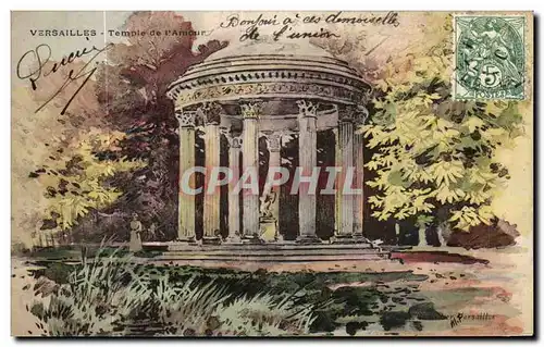 Cartes postales Versailles Temple de l amour