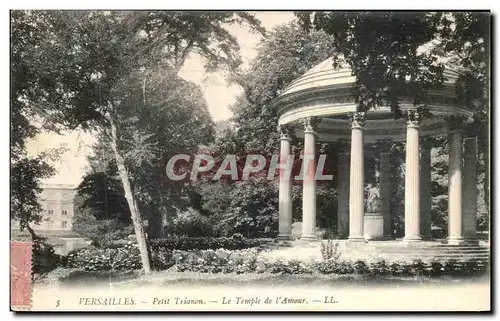 Ansichtskarte AK Versailles Petit Trianon Le Temple de L Amour