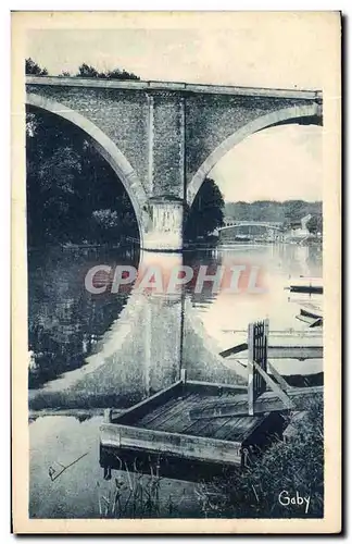 Cartes postales Le Viaduc de Nogent et le Pont de Champigny