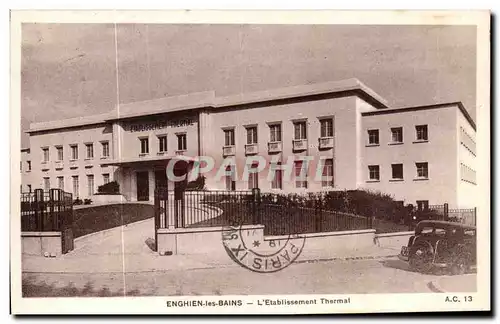 Cartes postales Enghien Les Bains L Etablissement Thermal