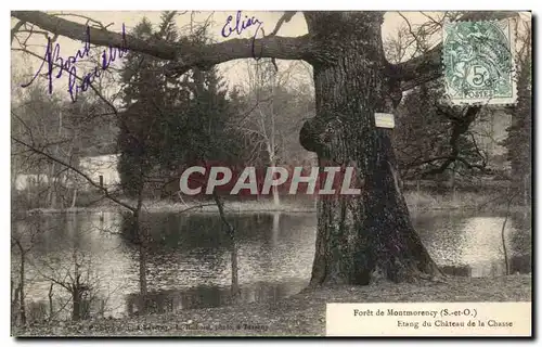 Cartes postales Foret de Montmorency Etang du Chateau de la Chasse