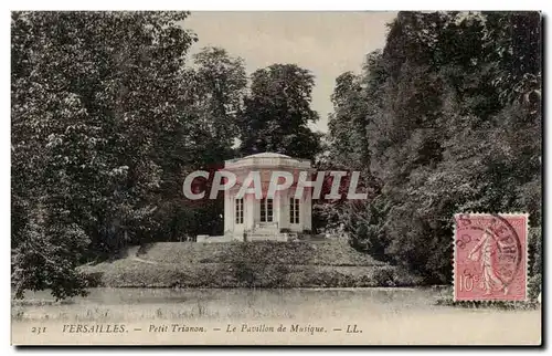 Cartes postales Versailles Petit Trianon Le Pavillon de Musique