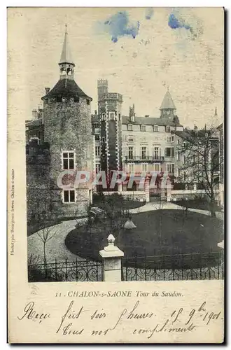 Ansichtskarte AK Chalon sur Saone Tour du Saudon