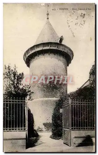 Cartes postales Rouen Tour Jeanne d arc