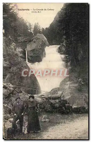 Cartes postales Cauterets La Cascade du Cerisey