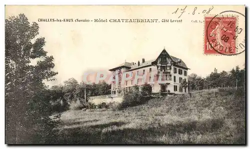 Cartes postales Challes les Eaux Hotel Chateaubriant