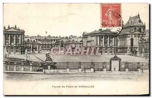 Cartes postales Versailles Facade du Palais